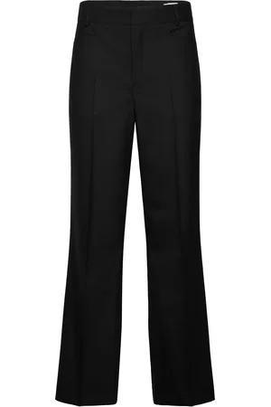 Hope Frame Trousers Bottoms Trousers Formal Black