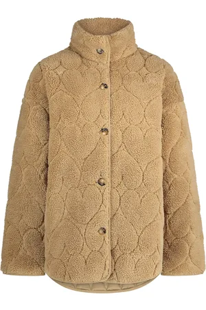 Fabienne Chapot Merle Jacket Outerwear Faux Fur Beige