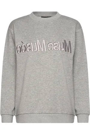 Copenhagen Muse Cmeva-Sweatshirt Tops Sweatshirts & Hoodies Sweatshirts Grey