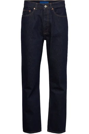 GARMENT PROJECT Regular Five Pocket Jeans - Indigo Rinsed Bottoms Jeans Tapered Blue