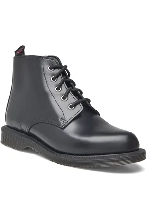 Dr. Martens Emmeline Smooth Shoes Boots Ankle Boots Laced Boots Black