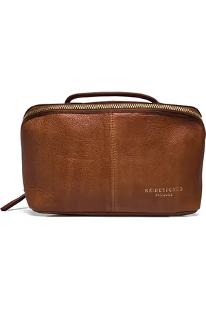 RE:DESIGNED EST 2003 Halima Small Toilettaske Brown
