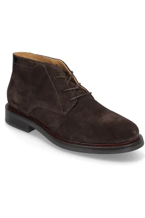 GANT St Fairkon Mid Boot Snørestøvler Brown