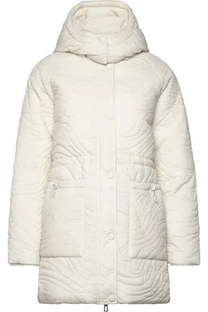 Desigual Padded Aarhus Foret Jakke Cream