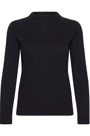 Bruun & Stengade Bs Layla Regular Fit Knitwear Tops Knitwear Jumpers Navy