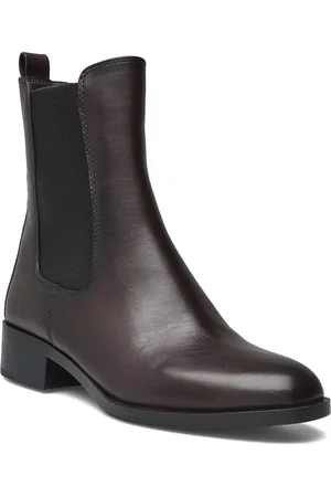 Tamaris Women Boots Shoes Boots Ankle Boots Ankle Boots Flat Heel Brown
