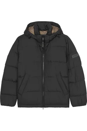Marc O’ Polo Woven Outdoor Jackets Uldfrakke Frakke Black
