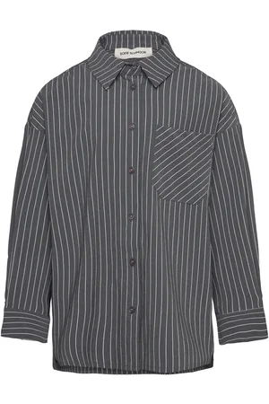 Sofie Schnoor Shirt Tops Shirts Long-sleeved Shirts Grey