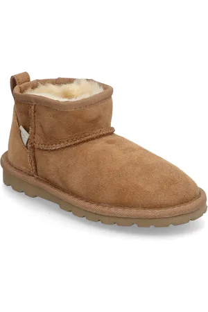 Rosemunde Rkbrisbane Shearling Short Boots Vinterstøvler Pull On Brown