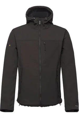 Superdry Hooded Soft Shell Trekker Jkt Tynd Jakke Black