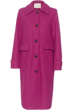 Kaffe Kaannelise Coat Outerwear Coats Winter Coats Pink