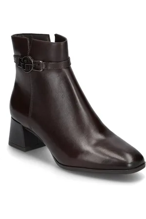Tamaris Women Boots Shoes Boots Ankle Boots Ankle Boots With Heel Brown