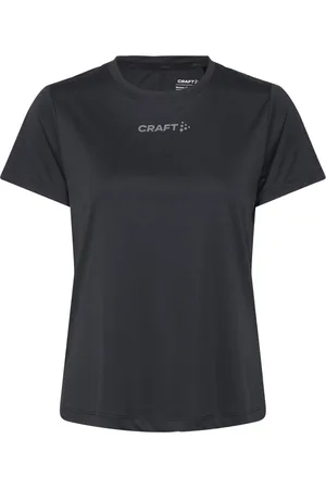 Craft Core Essence Ss Tee 2 W Sport Women Sport Clothing Sports Tops & T-Skjorte Black