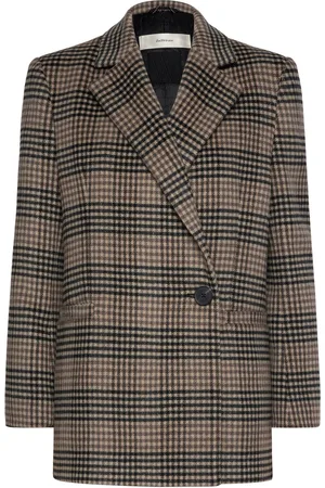 INWEAR Tawniiw Blazer Coat Uldjakke Jakke Brown