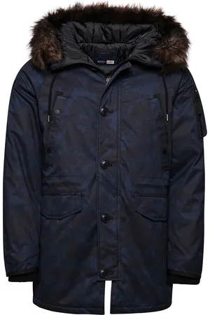 Superdry Sdx Parka Parka Jakke Navy