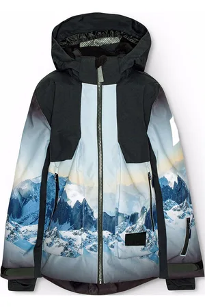 Molo Alpine Outerwear Snow-ski Clothing Snow-ski Jacket Blue