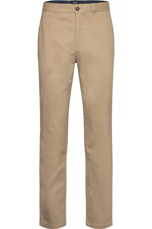 Scotch&Soda Core - Stuart - Stretch Cotton Chino Bottoms Trousers Chinos Beige