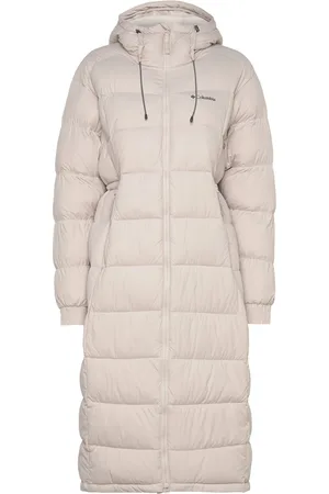 Columbia Pike Lake Ii Long Jacket Foret Jakke Beige