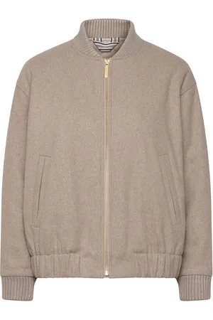 Part Two Laylapw Otw Bomberjakke Beige