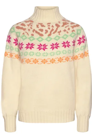 Kari Traa Ingrid Knit Sport Women Sport Clothing Sport Sweatshirts & Hoodies Sport Knitwear Cream