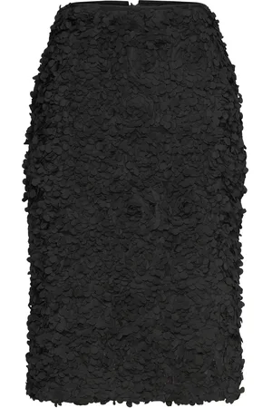 INWEAR Meoraiw Pencil Skirt Skirts Knee-length & Midi Skirts Black