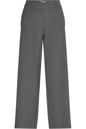 Fiveunits Denafv Bottoms Trousers Wide Leg Grey