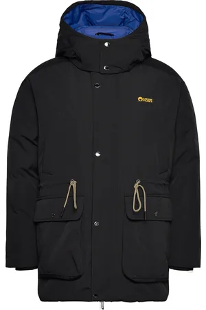 Ciesse Cp Montana 4 Pocket Parka W Detachable Hooded Parka Jakke Black