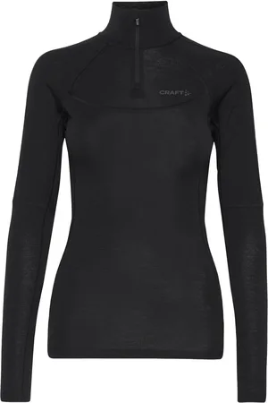 Craft Adv Wool Merino Hz W Sport Women Sport Clothing Sport Base Layers Sport Base Layer Tops Black