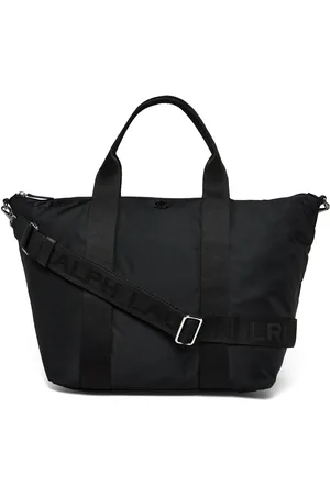 Ralph Lauren Nylon Extra-Large Stevie Tote Bag Bags Weekend & Gym Bags Black