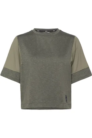 2XU Motion Sport Mesh Tee Sport T-shirts & Tops Short-sleeved Khaki Green
