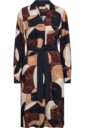 Mos Mosh Mmmayl Baubles Dress Knælang Kjole Multi/patterned