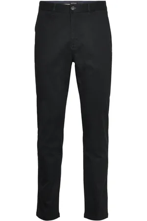Scotch&Soda Core - Stuart - Stretch Cotton Chino Bottoms Trousers Chinos Black