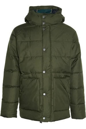 Barbour Brampton Puffe Parka Jakke Green