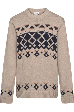 Hust & Claire Hcpelle - Jumper Tops Knitwear Pullovers Beige