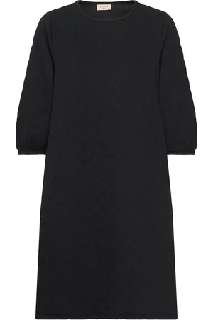 Freequent Fqbubble-Dress Kort Kjole Black
