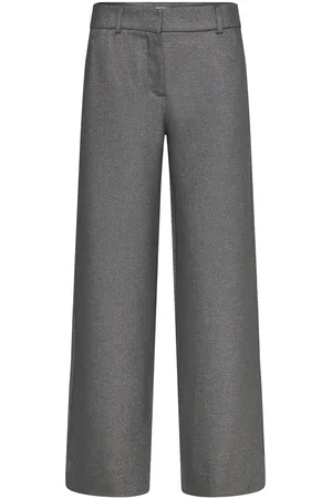 Fiveunits Denafv Bottoms Trousers Wide Leg Grey
