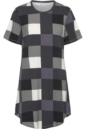 Lady Avenue Bamboo Bigshirt Nattøj Grey