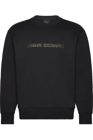 Armani Exchange Sweatshirt Tops Sweatshirts & Hoodies Sweatshirts Black