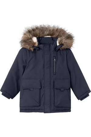 NAME IT Nmmmaster05 Parka Jacket Pb Fo Parka Jakke Navy