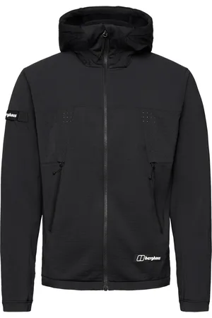 Berghaus Bg M Benwell Hooded Jkt Blk Sport Men Sport Clothing Sport Outerwear Sport Jackets Sport Outdoor Jackets Black