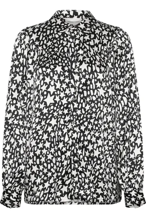 Fabienne Chapot Nina Blouse Tops Shirts Long-sleeved Black