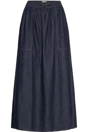Lollys Laundry Akanell Maxi Skirt Skirts Maxi Skirts Navy
