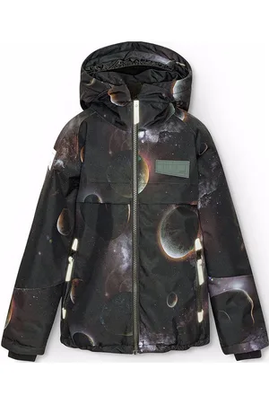 Molo Castor Outerwear Snow-ski Clothing Snow-ski Jacket Black