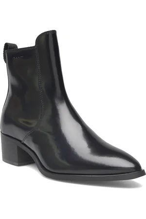 GANT St Broomly Mid Boot Shoes Boots Ankle Boots Ankle Boots With Heel Black