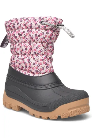 ANGULUS Termo Boot With Woollining Vinterstøvler Pull On Pink