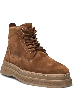 GANT Blistown Mid Boot Snørestøvler Brown