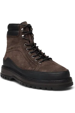 GANT Clafton Mid Boot Snørestøvler Brown