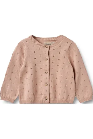 WHEAT Knit Cardigan Maia Tops Knitwear Cardigans Pink