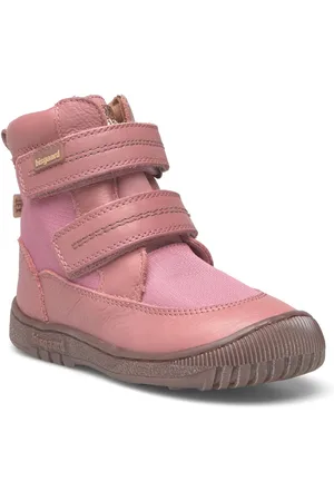Bisgaard Huxie Tex Vinterstøvler Med Burrebånd Pink