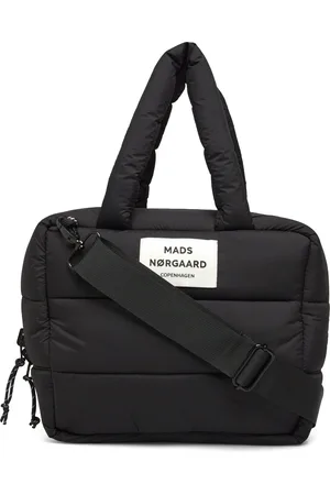 Mads Norgaard Recycle Boxy Bag Bags Small Shoulder Bags-crossbody Bags Black